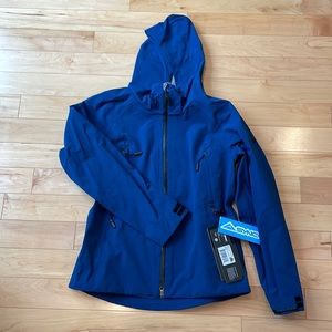 SYNC Performance Women’s Headwall Stretch Shell Jacket- Stellar Blue.Medium.NWT.